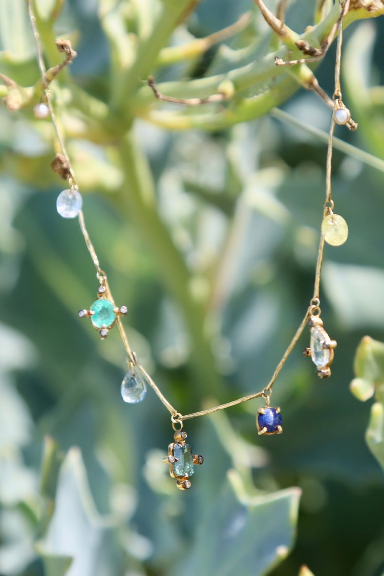 Angie blue Necklace