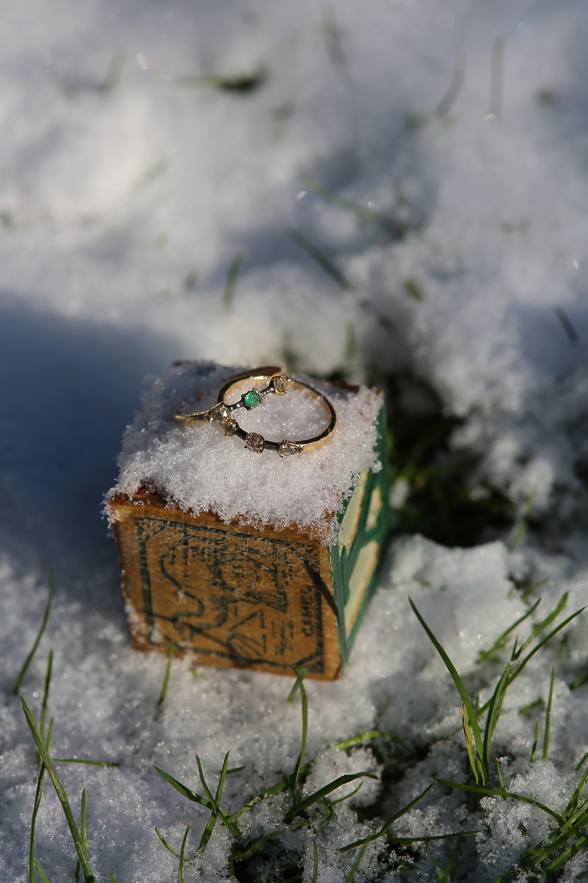 Aile green Ring