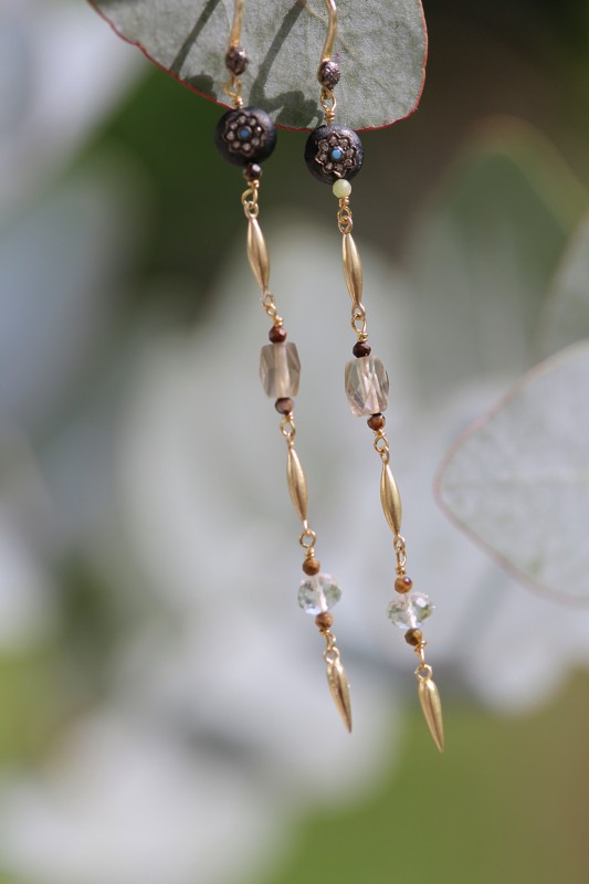 Boucles Isis black