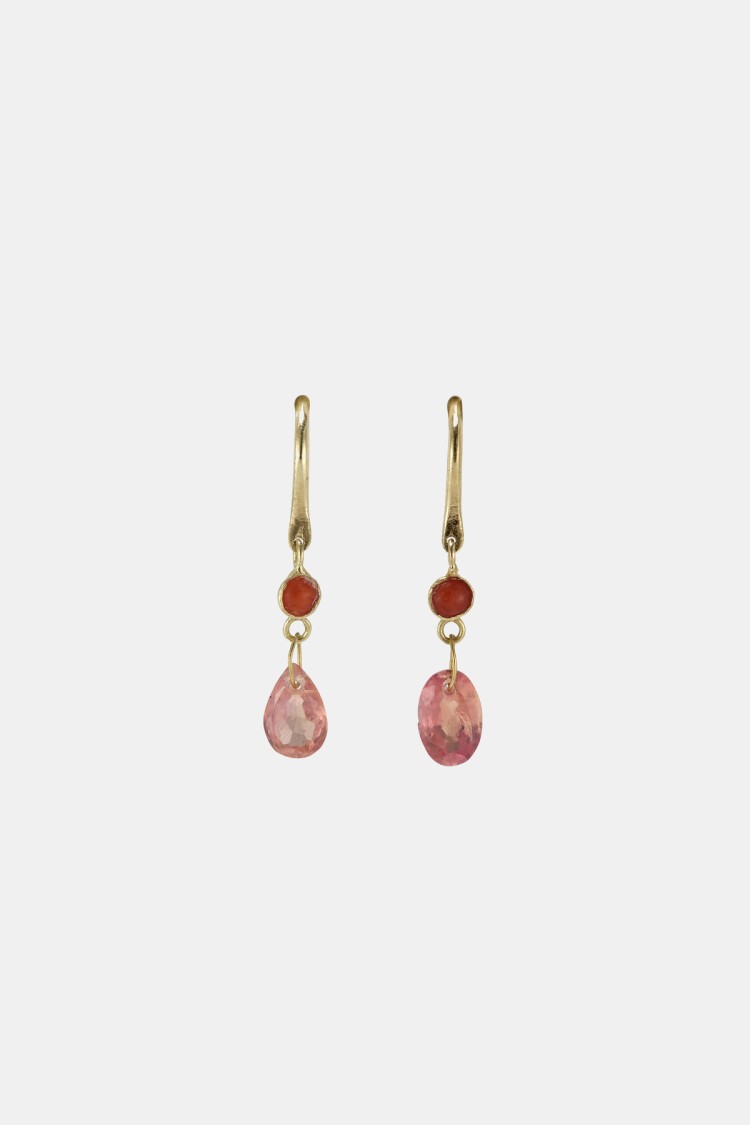 Jolie coral Earrings