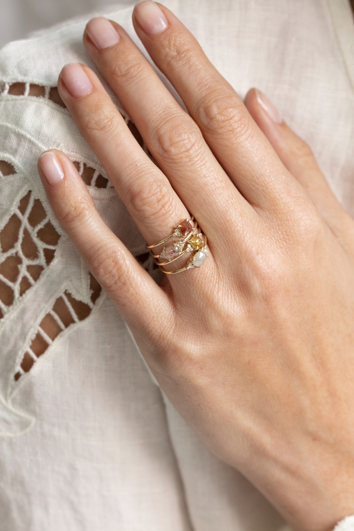 Ivy grey Ring