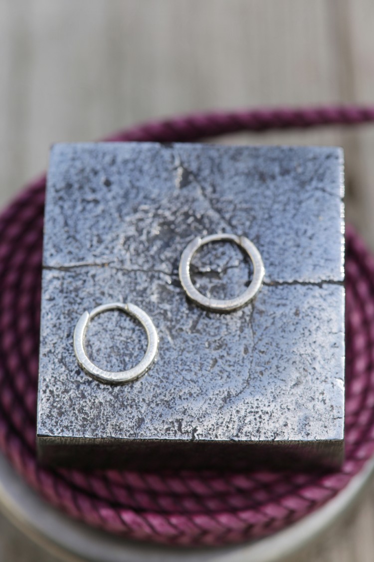 Boucles Kai silver