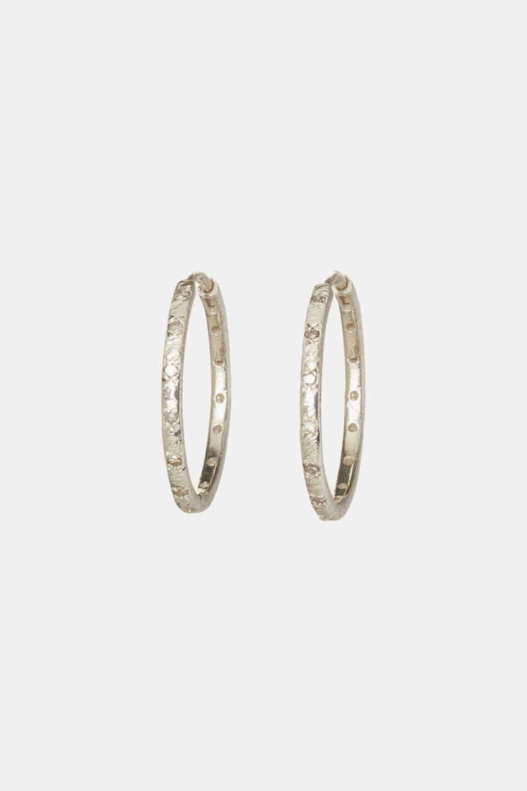 Boucles Nadja silver