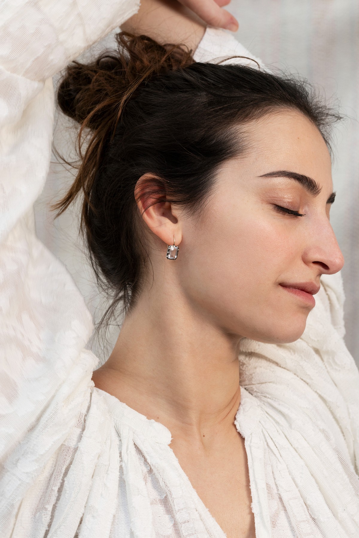 Lumi white Earrings