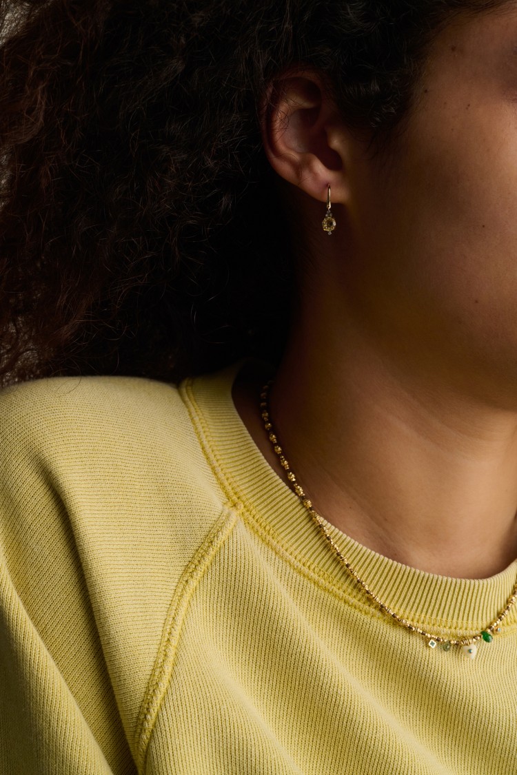 Janet yellow Earrings