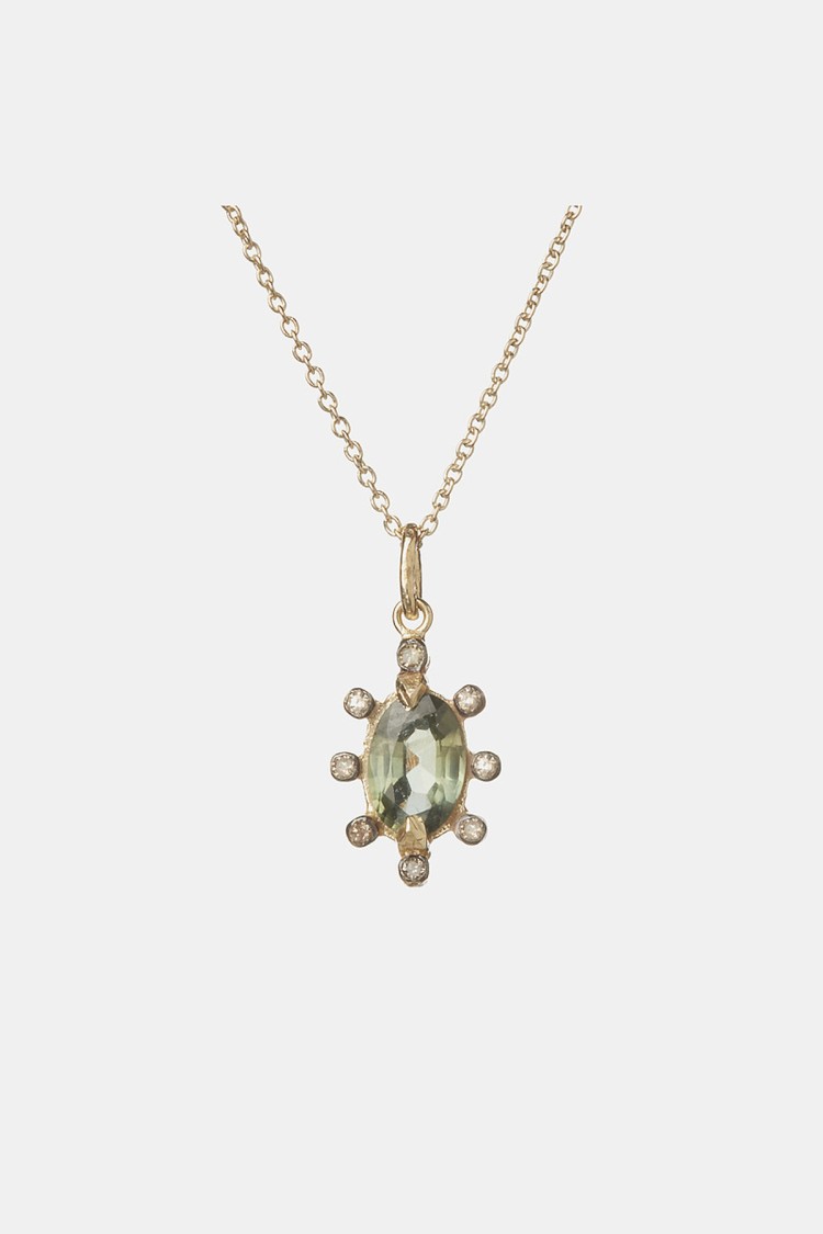 Collier Flora sapp.