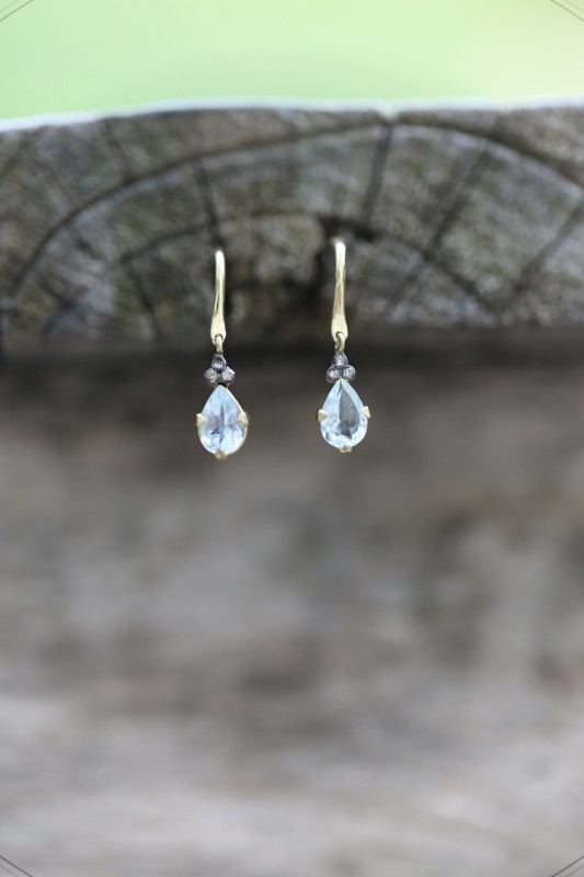 Celia blue Earrings