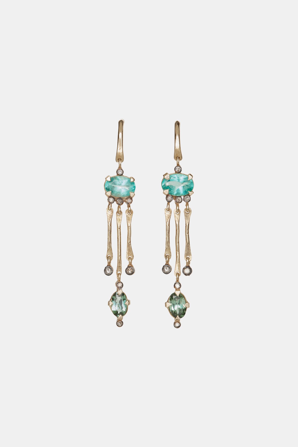 Boucles Mina green