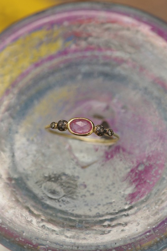 Bague Gwen pink