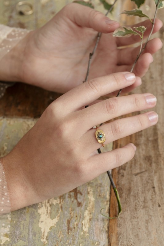 Naël turquoise Ring