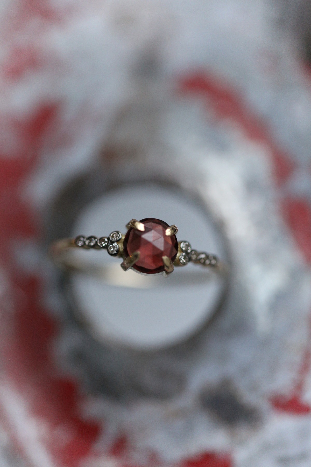 Bague Theo red