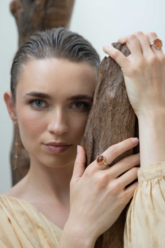 Bague Water 57J n°5 | Tourmaline et diamants