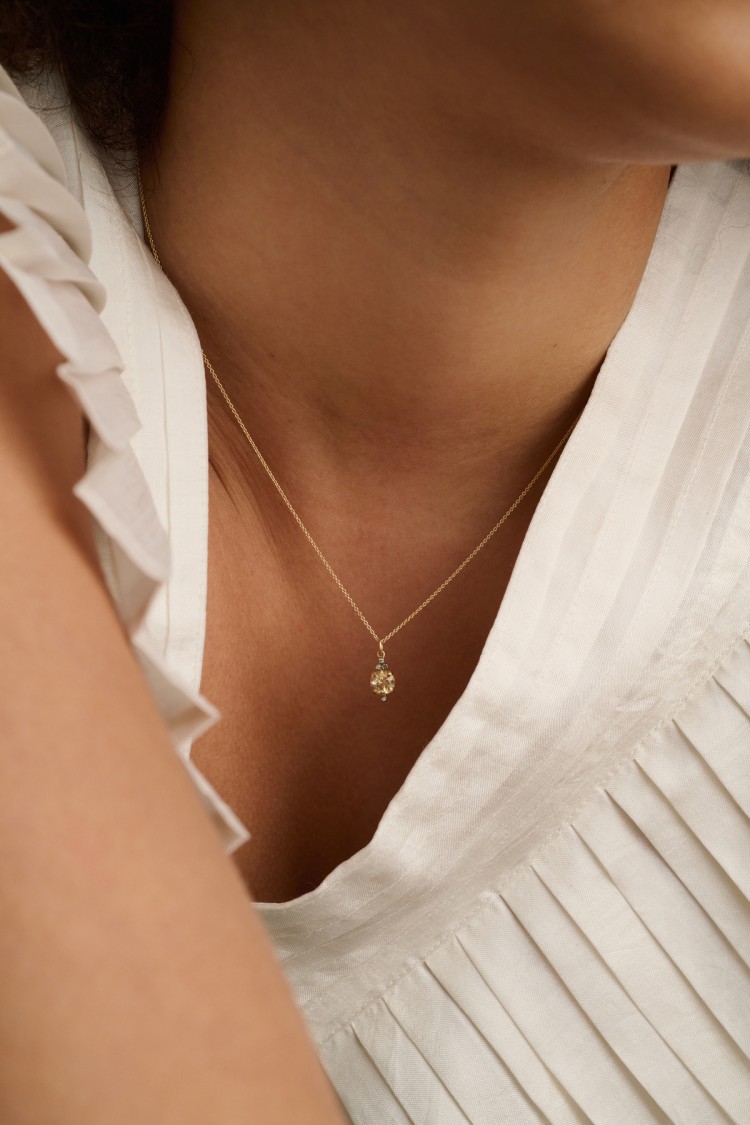 Elsi yellow Necklace